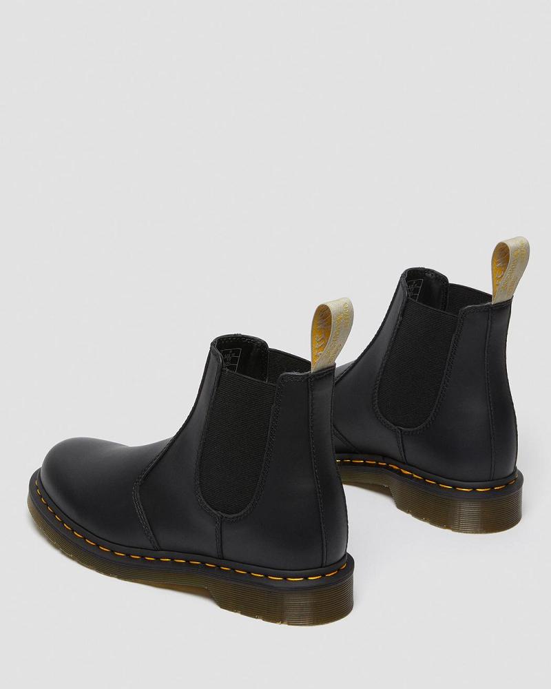 Botines Chelsea Dr Martens Vegan 2976 Felix Hombre Negros | MX 30OKI